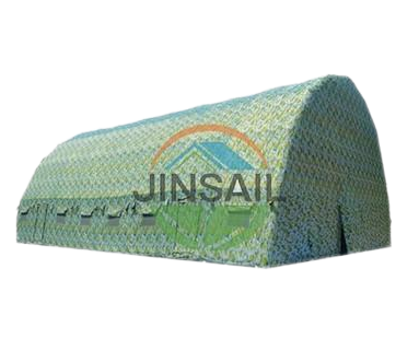 Police Blue Tunnel-Type Low-Pressure Inflatable Tent