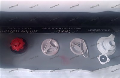 Hướng dẫn sử dụng van khí trong lều bơm hơi: Biện pháp phòng ngừa an toàn, ch...