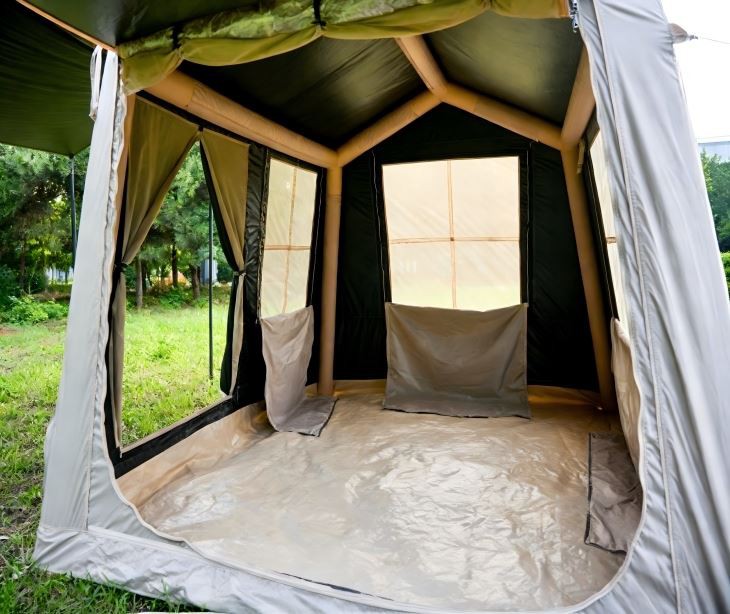 Inflatable Camping Tent with Awning – Darche-Style Family Outdoor Shelter