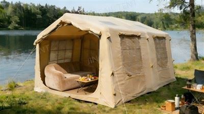 Lều bơm hơi 8 bến-Lều hơi dành cho cắm trại gia đình