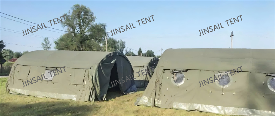 Small High Pressure Rib Inflatable Shelter