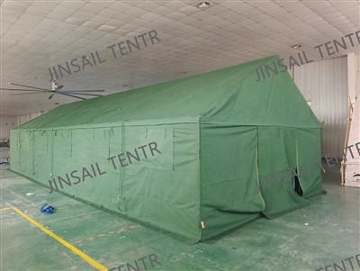 Lều khung kim loại quân sự 12m * 4,8m