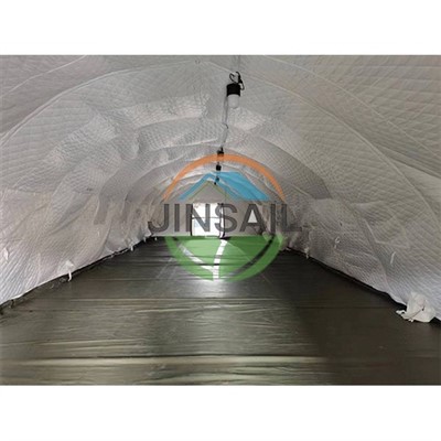 Vụ nổ quân sự - bằng chứng nhỏ cao - Lều bơm hơi áp lực