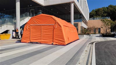 lều khẩn cấp bơm hơi