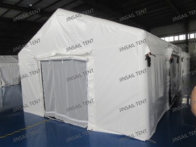 Lều bơm hơi áp suất thấp dành cho 10 người-màu trắng