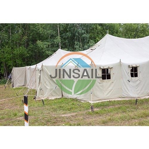 White Military Tent